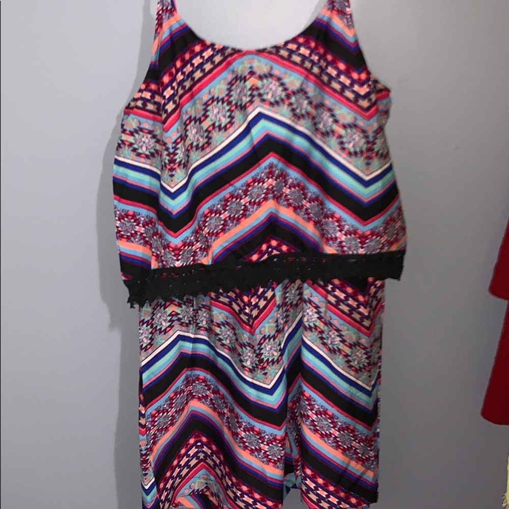 Multi Colored Romper - SZ M